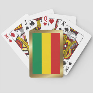 Bolivia flagga spelkort