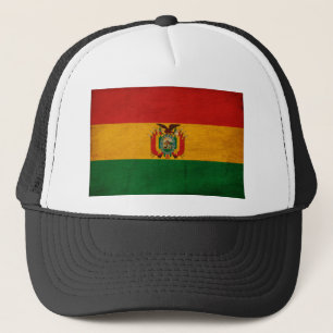 Bolivia flagga truckerkeps