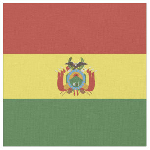 Bolivia flagga tyg