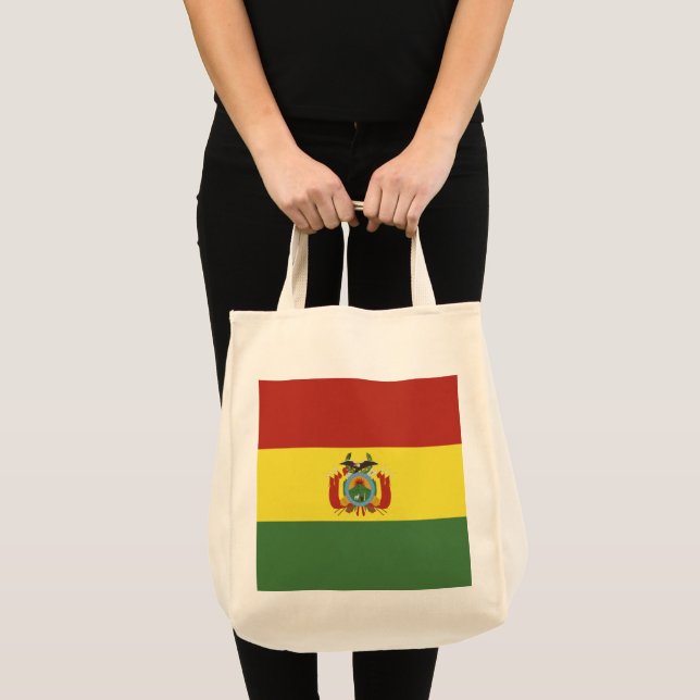 Bolivia flagga tygkasse (Framsida (produkt))