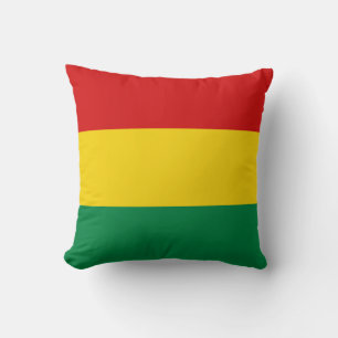 Bolivia Flagga x Flaggkudde Kudde