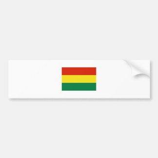Bolivia FLAGGAinternationell Bildekal