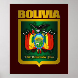 "Bolivia Guld" Poster och skriver ut