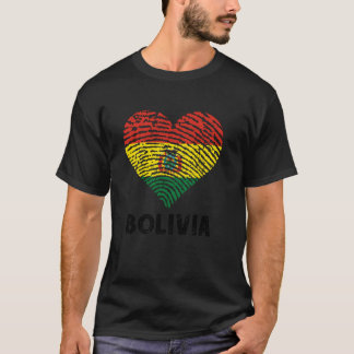 Bolivia Heart Bolivias Pride Bolivias ockupation T Shirt