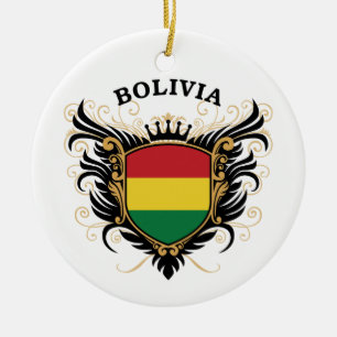 Bolivia Julgransprydnad Keramik
