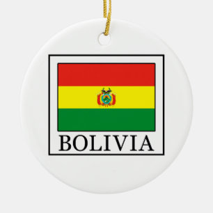 Bolivia Julgransprydnad Keramik