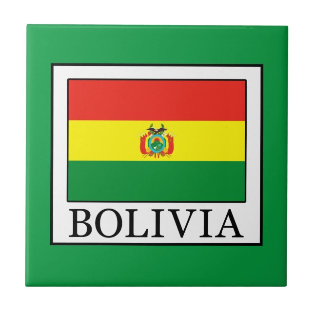 Bolivia Kakelplatta (Framsidan)