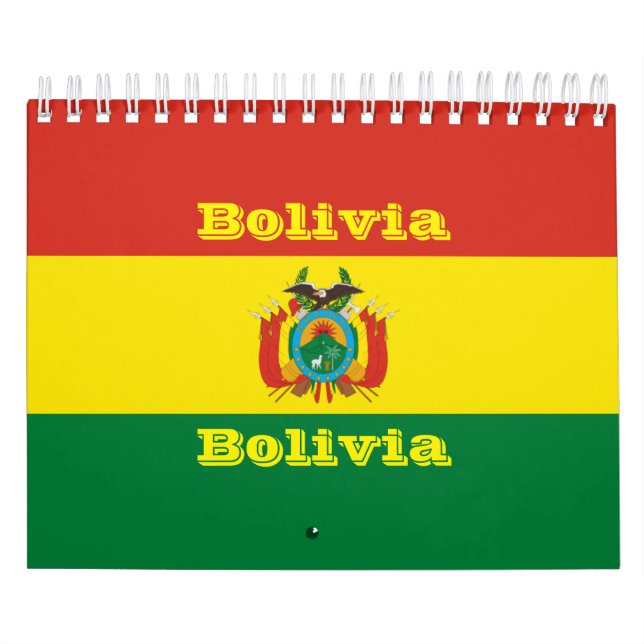 Bolivia Kalender (Omslag)