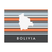 Bolivia karta: Moderna randar