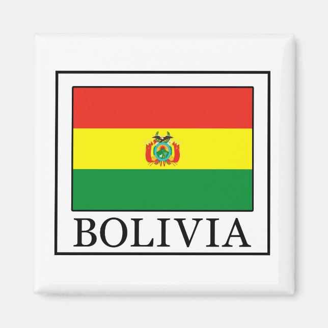 Bolivia Magnet (Framsidan)