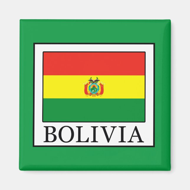 Bolivia Magnet (Framsidan)