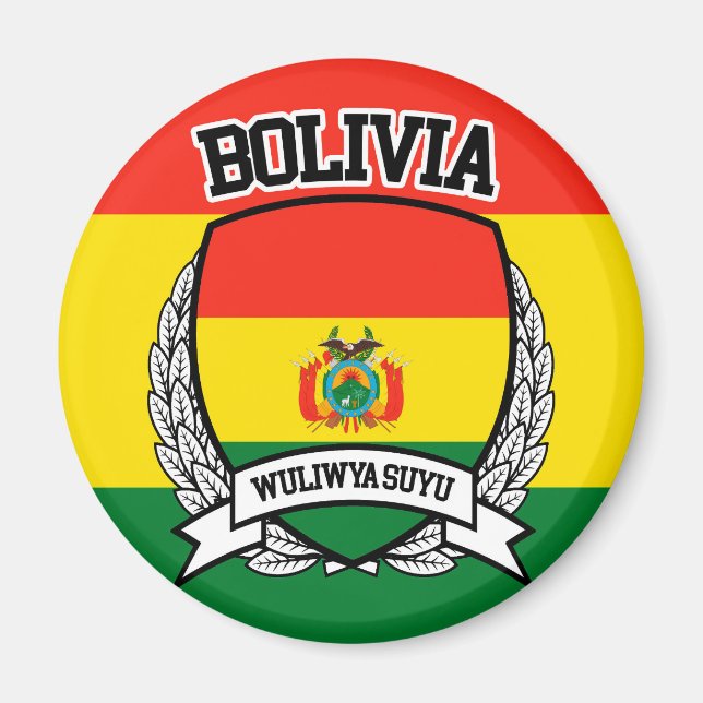 Bolivia Magnet (Framsidan)