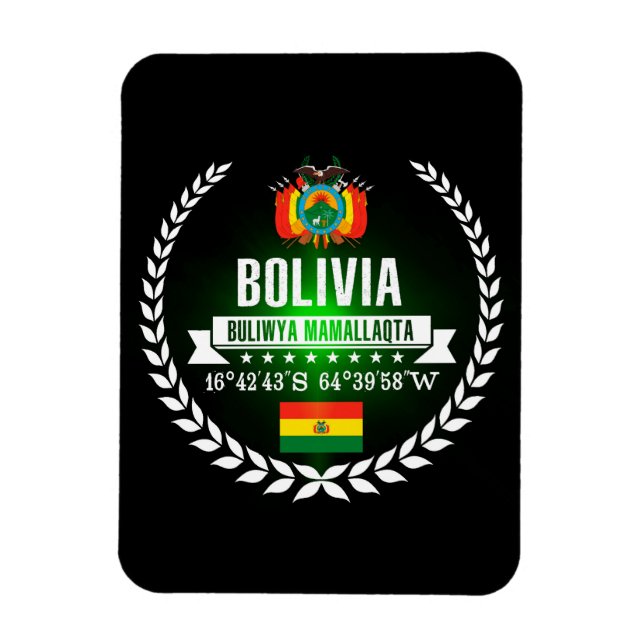 Bolivia Magnet (Vertikal)
