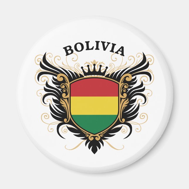 Bolivia Magnet (Framsidan)