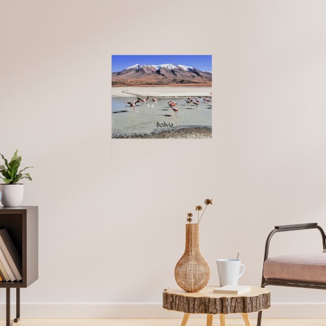 Bolivia naturskön landskap poster (Vardagsrum 3)