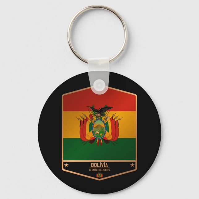 Bolivia Nyckelring (Framsida)