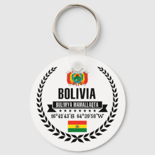 Bolivia Nyckelring