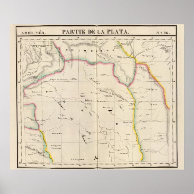 Bolivia, Paraguay 26 Poster (Framsidan)