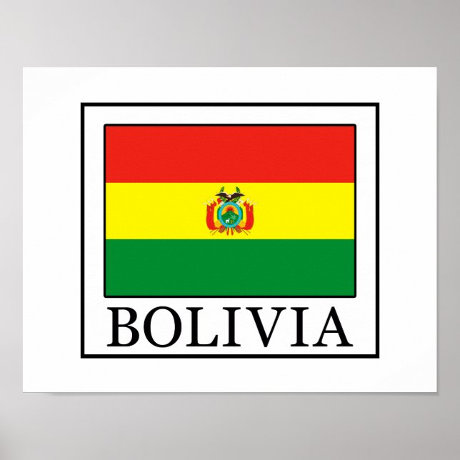 Bolivia Poster (Framsidan)