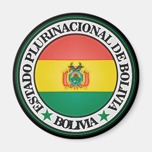 Bolivia rundaEmblem Magnet
