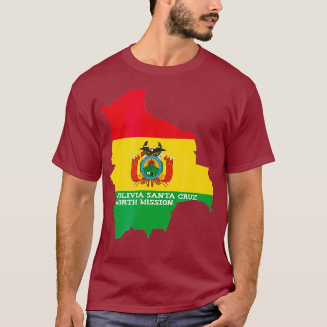 Bolivia Santa Cruz North Mission T Shirt (Framsida)