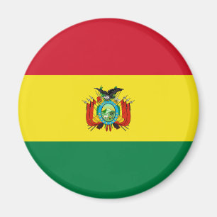 Bolivia Statlig flagga Magnet