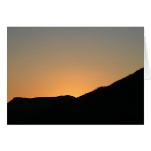bolivia sunset hälsningskort