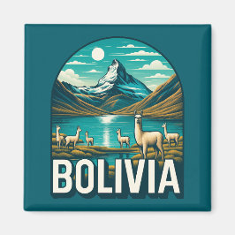 Bolivia Sydamerika Magnet