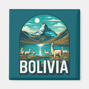 Bolivia Sydamerika Magnet
