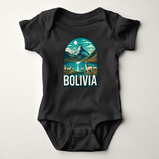 Bolivia Sydamerika T-Shirt (Framsida)