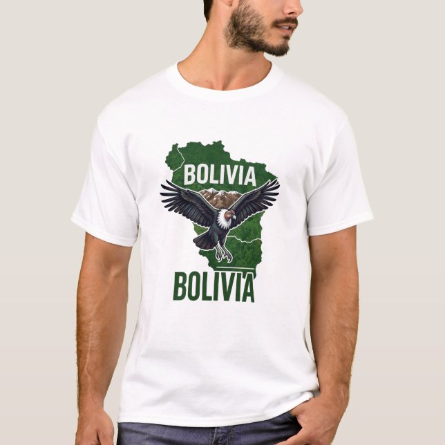Bolivia  t shirt (Framsida)