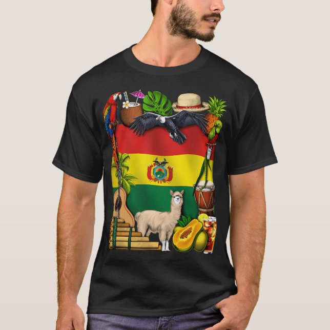 Bolivia T Shirt (Framsida)