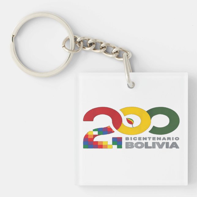 Bolivia tvåhundraårsjubileum 200 år  (Framsidan)