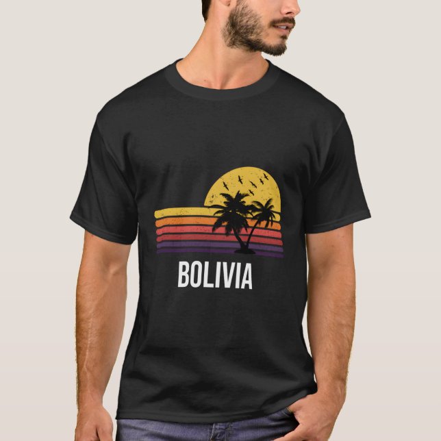 Bolivia Vacation T Shirt (Framsida)
