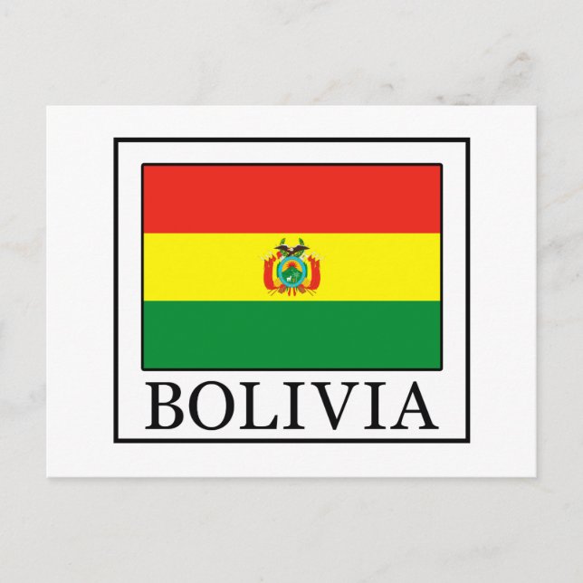 Bolivia Vykort (Framsida)