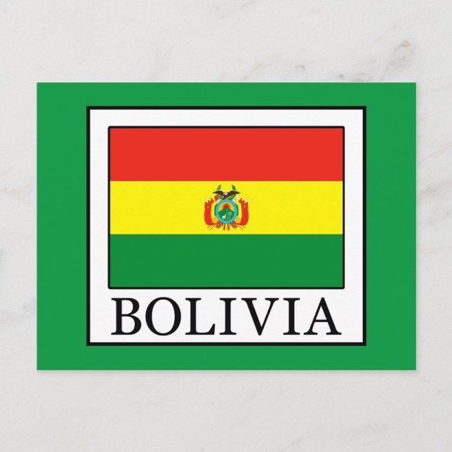 Bolivia Vykort (Framsida)