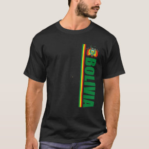 Bolivian Futbol Camisa La Verde Souvenir Flagga B T Shirt