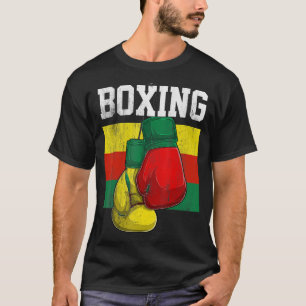 Boliviansk Boxing Glove Boxer Boxing Bolivia Flagg T Shirt