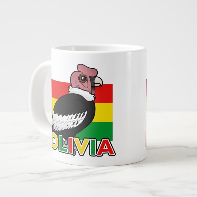 Bolivianska andinska Condor Jumbo Mugg (Framsida vänster)