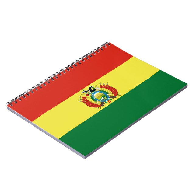 Bolivias flagga anteckningsbok (Vänstra Sidan)