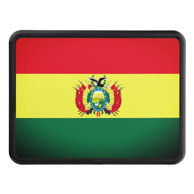 Bolivias flagga dragkroksskydd (Framsidan)
