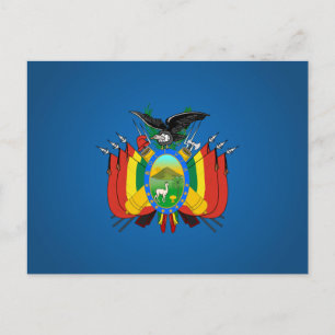 Bolivias jacka i arm vykort