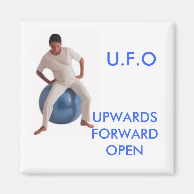 boll 3, UPWARDS FRAWARD OPEN, U.F.O. Magnet (Framsidan)