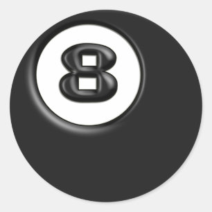 BOLL 8 RUNT KLISTERMÄRKE