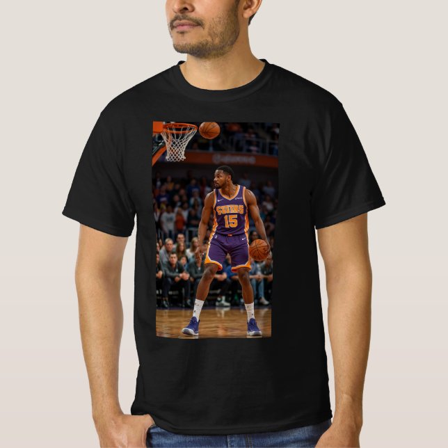 Boll är Life: Classic Basketball Player T-Shirt (Framsida)