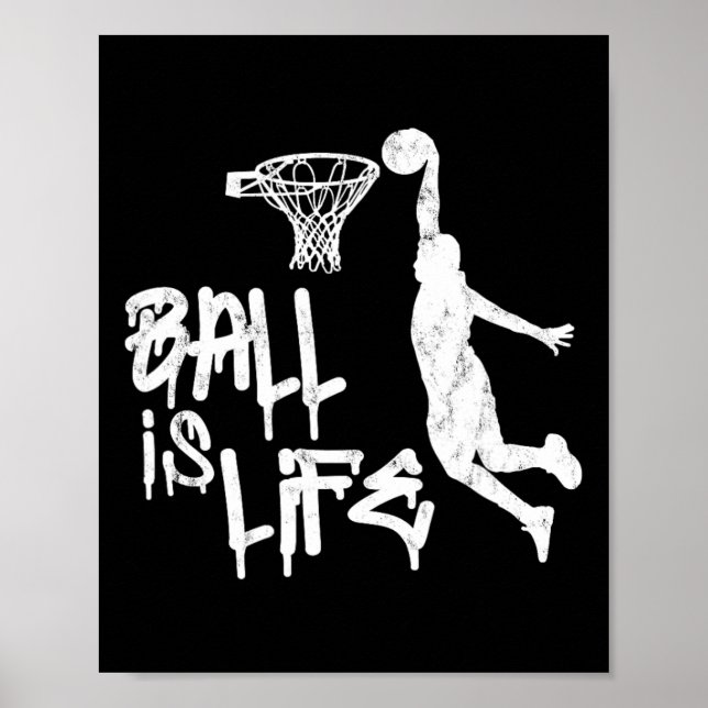 Boll är lifteketbollsportskutter i Manar Poster (Framsidan)
