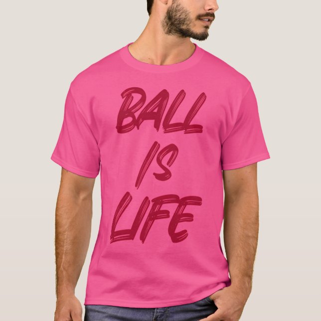 Boll är livet t shirt (Framsida)