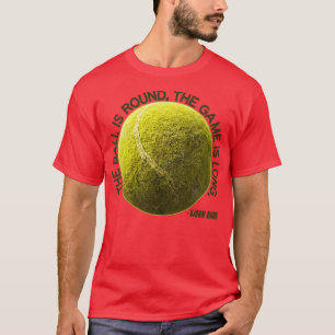 Boll är Rund och spelet är Long Bjorn Borg T Shirt