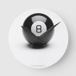 Boll åtta rund klocka