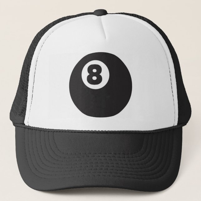 Boll åtta truckerkeps (Framsida)